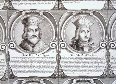 Wladyslaw II Jagiello y Wladyslaw III Warnenczyk, no. 36 y 37 de 