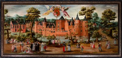 Ayuntamiento de Zottegem (Stadhuis). Pintura. de . .