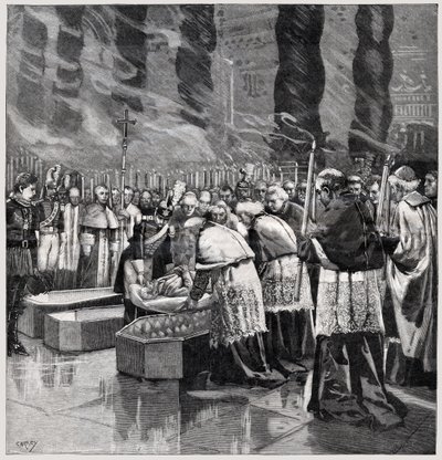 Muerte del papa León XIII de . .