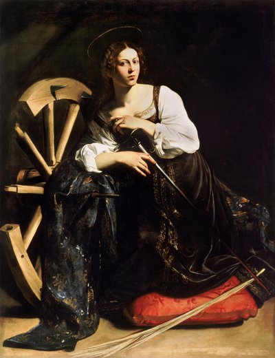 Hl. Catalina de Alejandría de Caravaggio