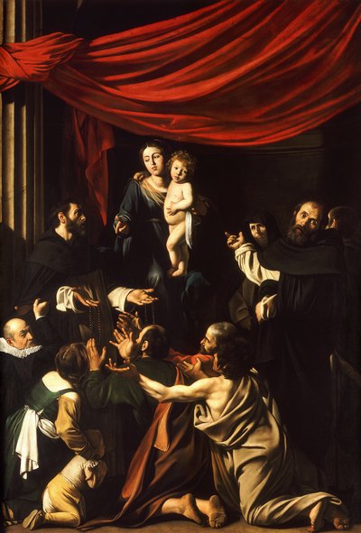 Virgen del RosarioPolaco: Virgen del Rosario de Michelangelo Merisi da  Caravaggio