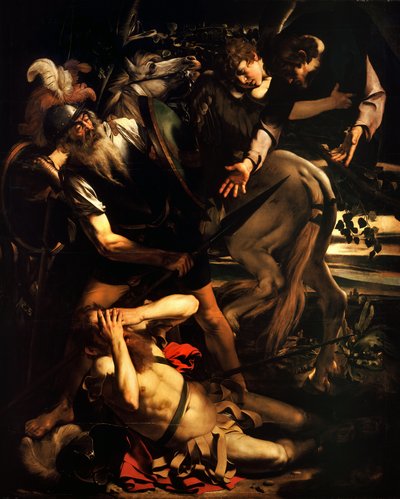 La conversión de San Pablo de Michelangelo Merisi da  Caravaggio