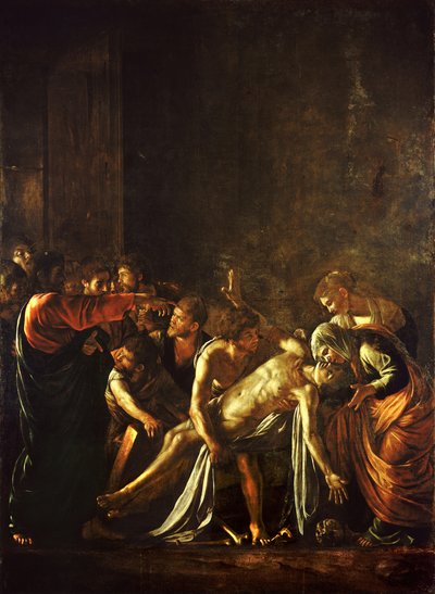  La resurrección de LázaroPolaco: La resurrección de Lázaro de Michelangelo Merisi da  Caravaggio