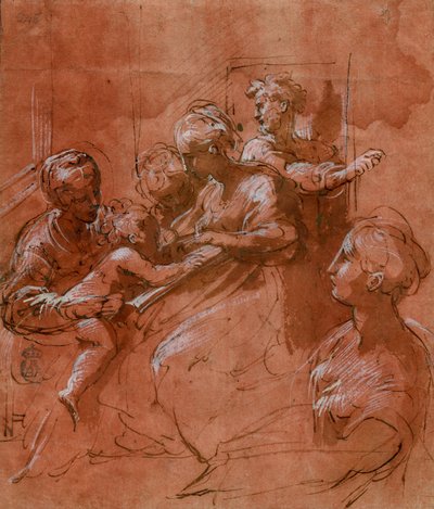 Desposorios místicos de Santa Catalina de Parmigianino