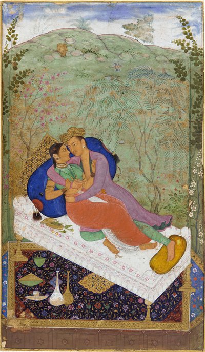 Amantes, c1597 de   Manohar