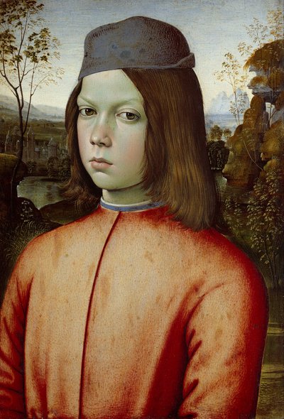 Retrato de un niño de Pinturicchio