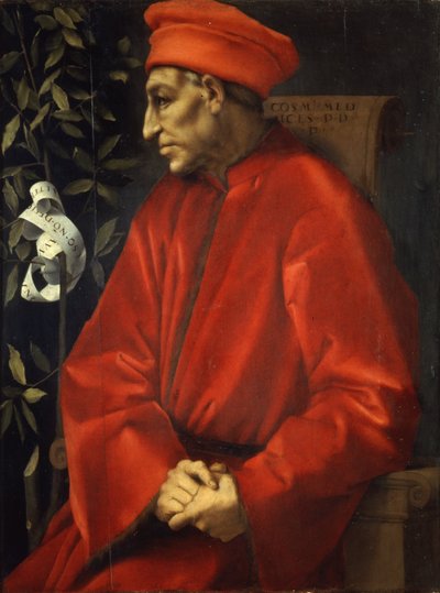 Retrato de Cosme el Viejo de Pontormo