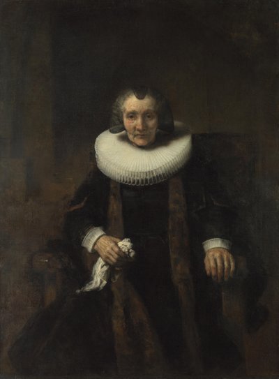 Retrato de Margaretha de Geer de Rembrandt van Rijn