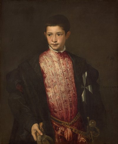 Ranuccio Farnese de Titian