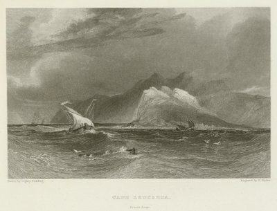 Cabo Leucadia, Salto de los Amantes de after A.V. Copley Fielding