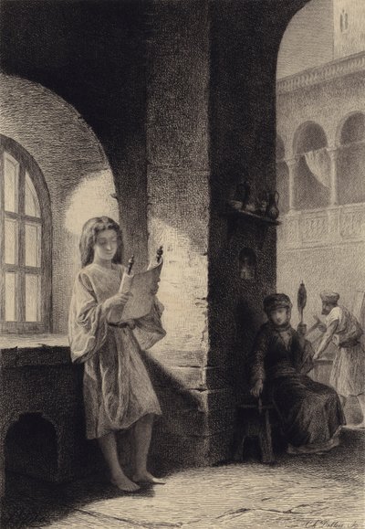El niño Jesús de after Albert Robida