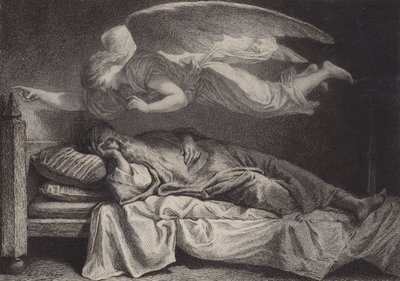 El sueño de José de after Albert Robida