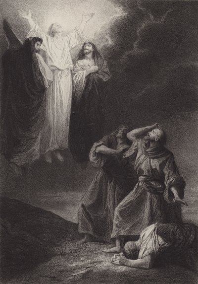 La transfiguración de after Albert Robida