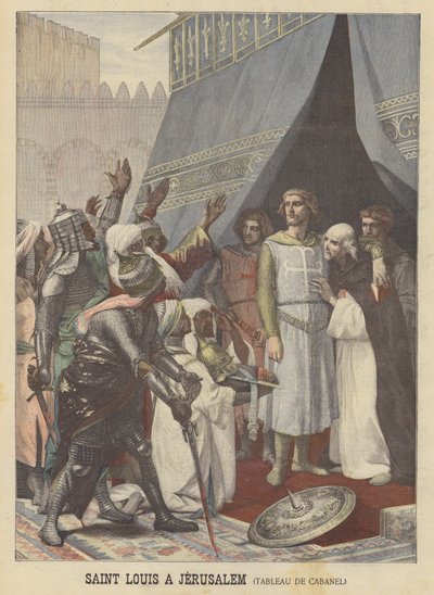 San Luis en Jerusalén de after Alexandre Cabanel