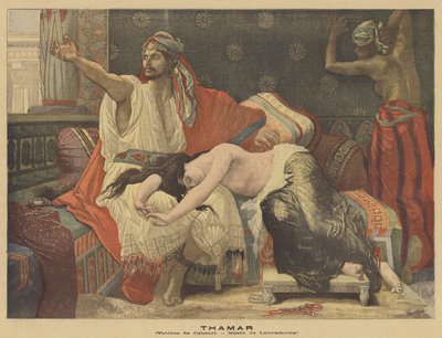 Tamar de after Alexandre Cabanel