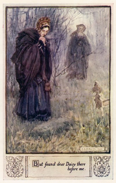 Pero encontré a la querida Daisy allí antes que yo de after Charles Edmund Brock