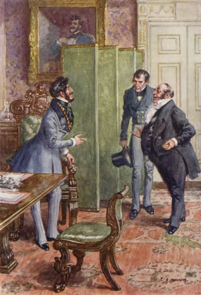 Ilustración para Martin Chuzzlewit de after Charles Edmund Brock