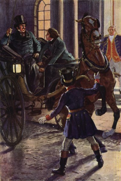 Ilustración para Nicholas Nickleby de after Charles Edmund Brock