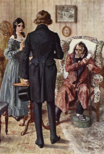 Ilustración para Nicholas Nickleby de after Charles Edmund Brock