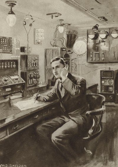 Operador inalámbrico de after Charles Mills Sheldon
