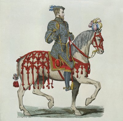 Enrique II como Capitán de la Caballería de la Casa de after Chevignard