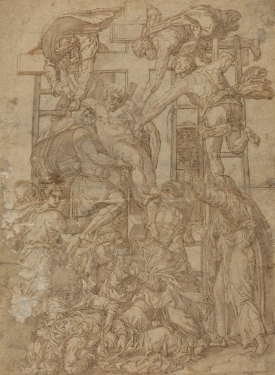 Descendimiento de la cruz de after Daniele Ricciarelli