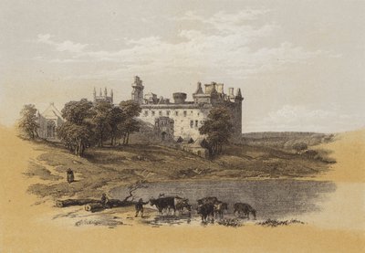 Palacio de Linlithgow de after David Roberts