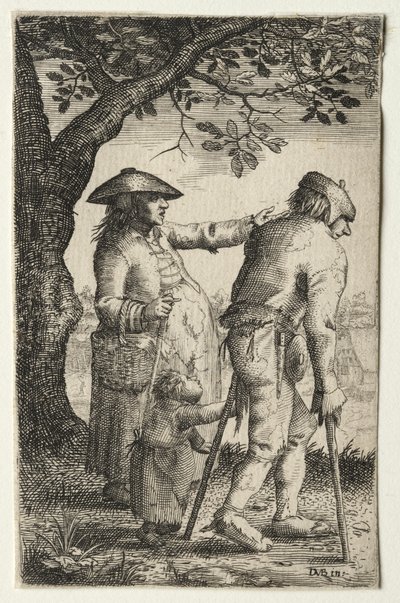 Peasant Family de after David Vinckboons