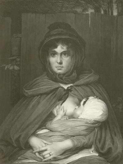La Madre Gitana de after David Wilkie