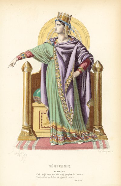 Semiramis de after Edmond A.F. Geffroy