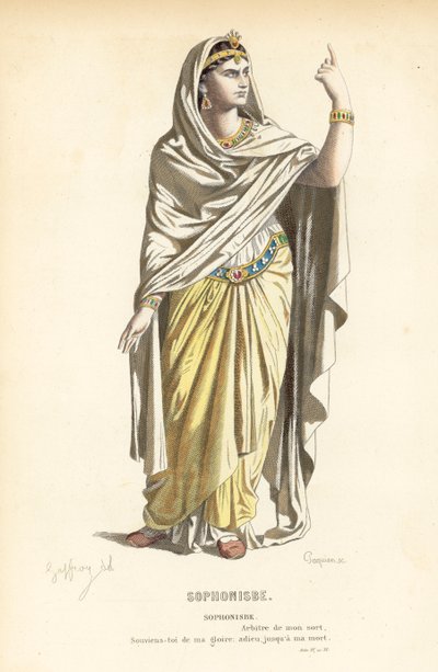 Sofonisba de after Edmond A.F. Geffroy