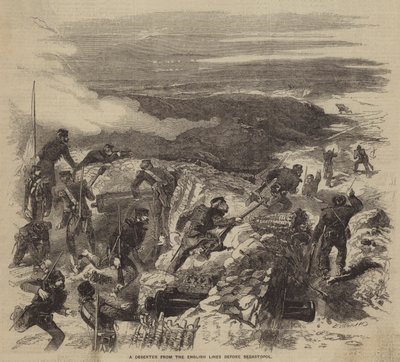 Un Desertor de las Líneas Inglesas antes de Sebastopol de after Edmond Morin