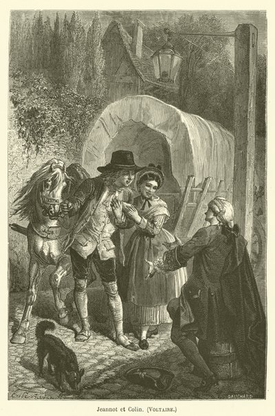 Jeannot y Colin de after Emile Antoine Bayard