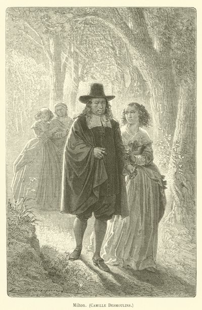 Milton de after Emile Antoine Bayard
