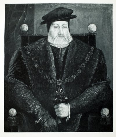 Charles Brandon, Duque de Suffolk, c.1544, pub. 1902 (colotipia) de after English School