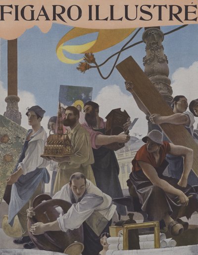 Exposición Universal de 1900 de after Francois Flameng