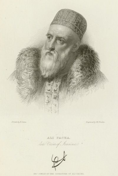 Ali Pacha, último visir de Jannina de after Frank Stone