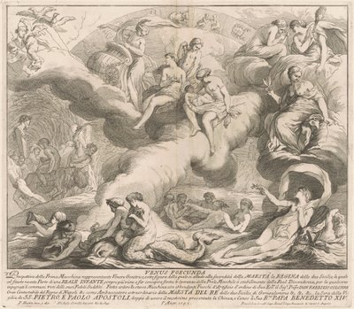 La Primera Máquina para la Chinea de 1743: Venus Genetrix de after François Hutin Miguel de Sorellò