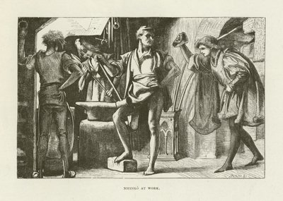 Ilustración para Romola de George Eliot de after Frederic Leighton
