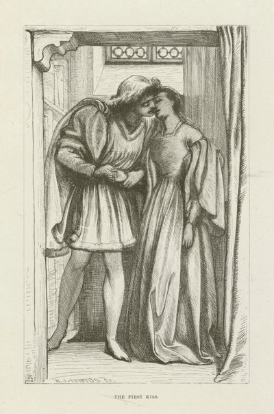 Ilustración para Romola de George Eliot de after Frederic Leighton