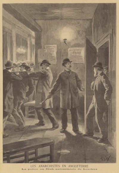 Anarquistas en Inglaterra de after Frederic Theodore Lix