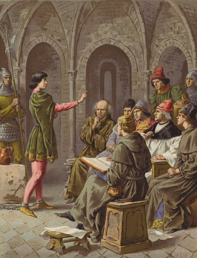 El juicio de after Frederic Theodore Lix
