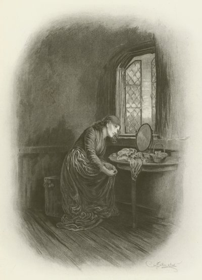 La pequeña Dorrit de after Frederick Barnard