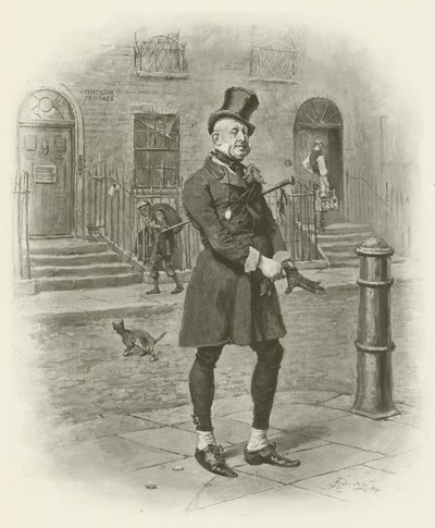 Mr. Micawber de after Frederick Barnard