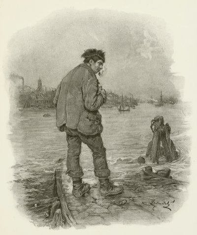 Rogue Riderhood de after Frederick Barnard