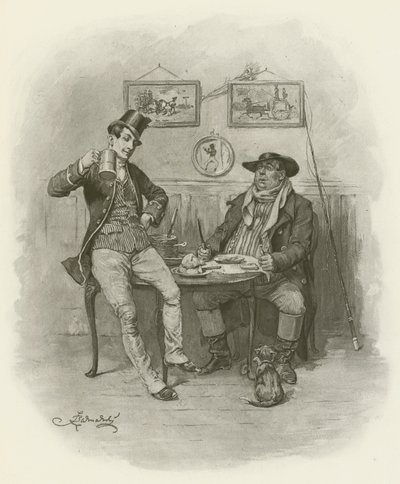 Los dos Wellers de after Frederick Barnard