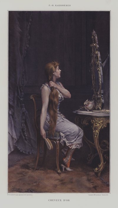 Cabello dorado de after Frederik Hendrik Kaemmerer