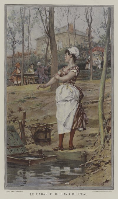 La Taberna del Borde del Agua de after Frederik Hendrik Kaemmerer