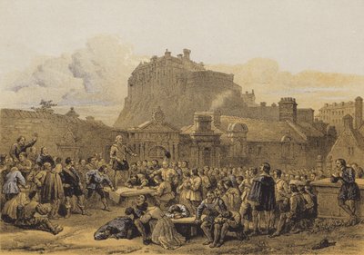 Cementerio de Greyfriars, Firma del Pacto de after George Cattermole