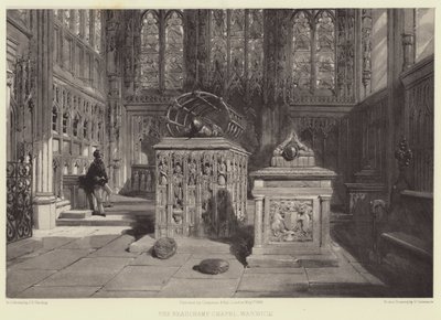 La Capilla Beauchamp, Warwick de after George Cattermole